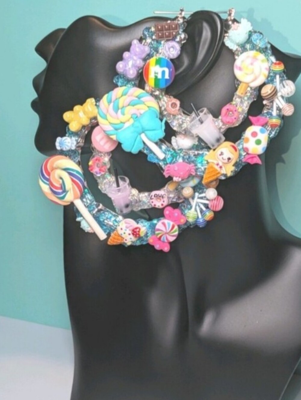 Multicolor Candy Charm Drop Earrings - Women Jewelry Earrings